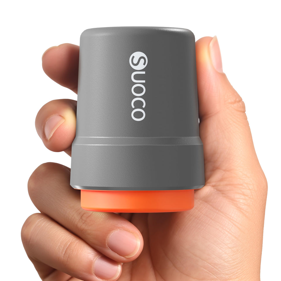 SUOCO travel vacuum pump valve connection enables quick bag sealing