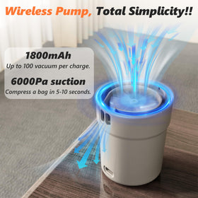 SUOCO USB-C rechargeable pump powers cordless operation