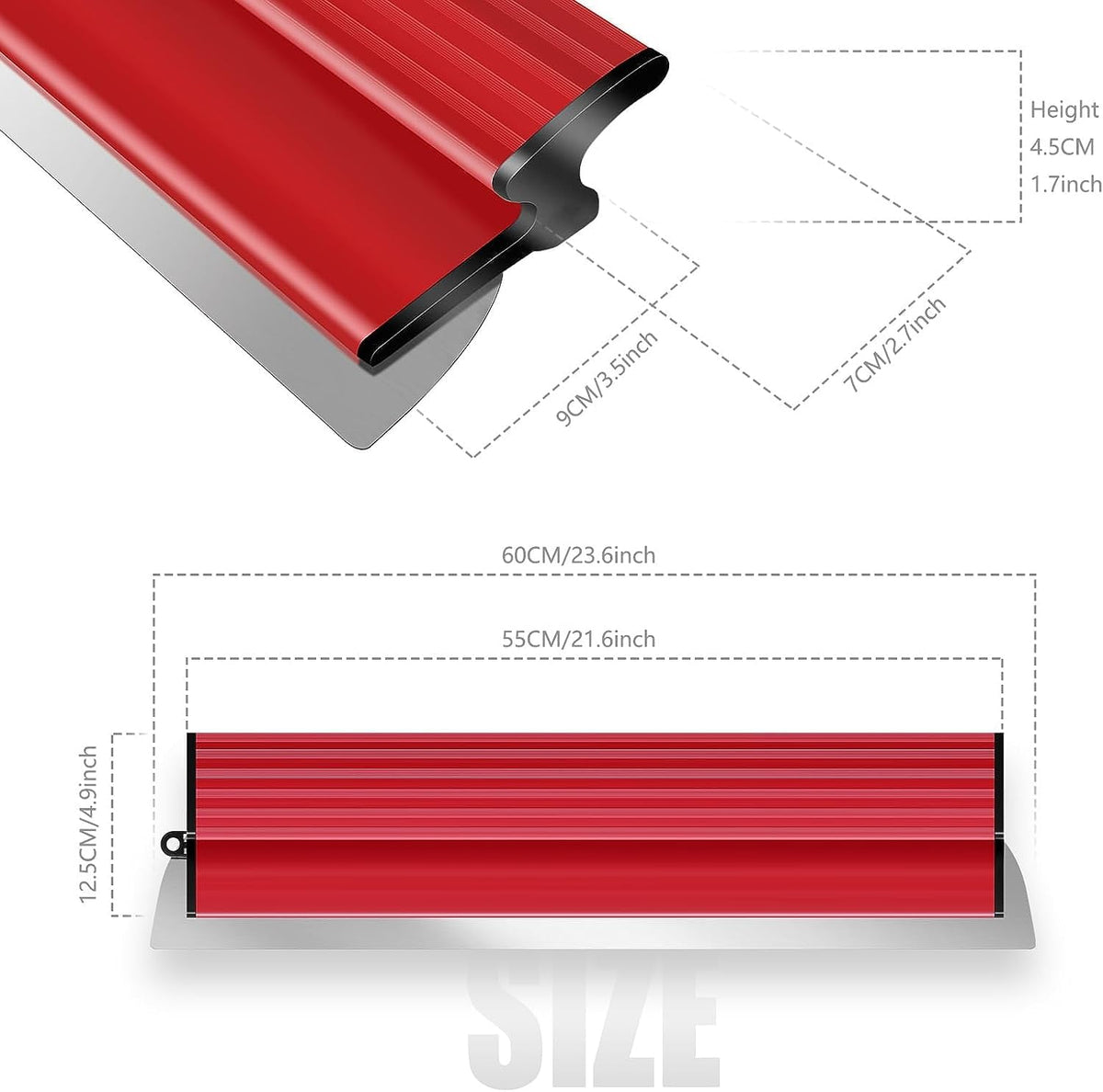 Suokoun 0.38mm stainless steel blade delivers lightweight durability