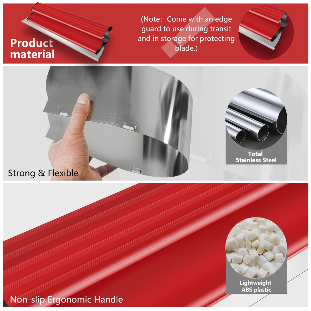 Suokoun drywall skimblade interchangeable blade system for quick swaps