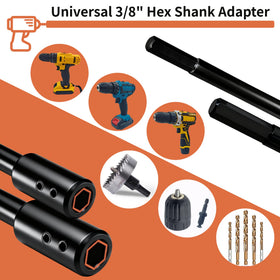 SUOWEEI anti-slip design keeps bits secure during heavy-duty drilling.