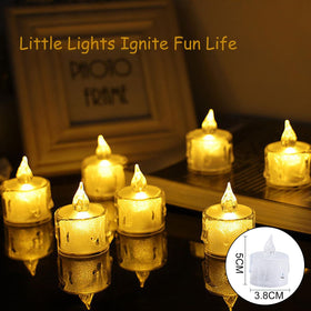 SupBri flameless tealight with an easy ON/OFF switch for safe use.