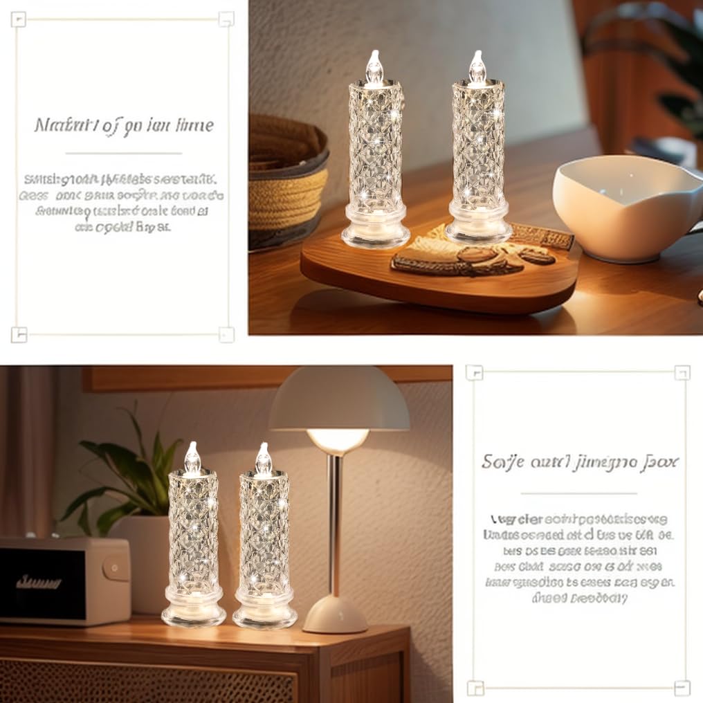 SupBri Rose Shadow on-table candle for elegant dining ambience.