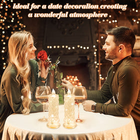 SupBri Rose Shadow holiday decor glow for festive tables.