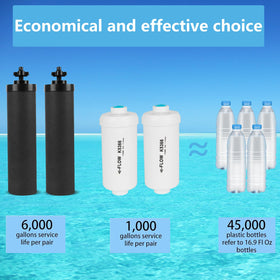 SUPER.BDACC carbon filter requires weekly submersion to maintain performance