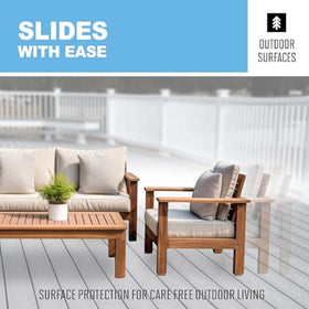 Super Sliders 12-piece set for versatile indoor/outdoor use