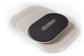 Super Sliders XL beige sliders use rubber foam and hard plastic for durability.