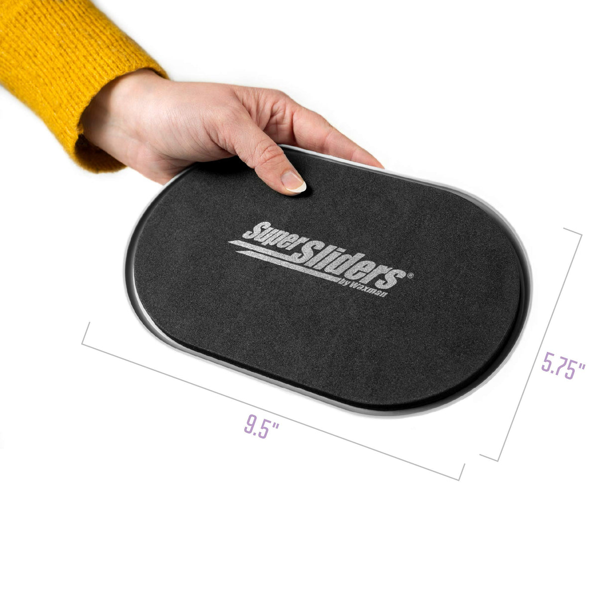 Super Sliders XL beige sliders moving a heavy item with reduced effort.