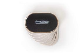Super Sliders XL beige four-pack package included with purchase.