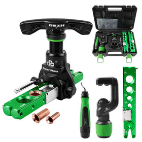 Super Stars flaring tool kit overview view for HVAC flare preparation