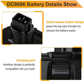 Two-pack SupeRakita 18V battery set for extended runtime.