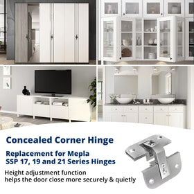 Superbobi bifold door hinge provides stable support and easy installation