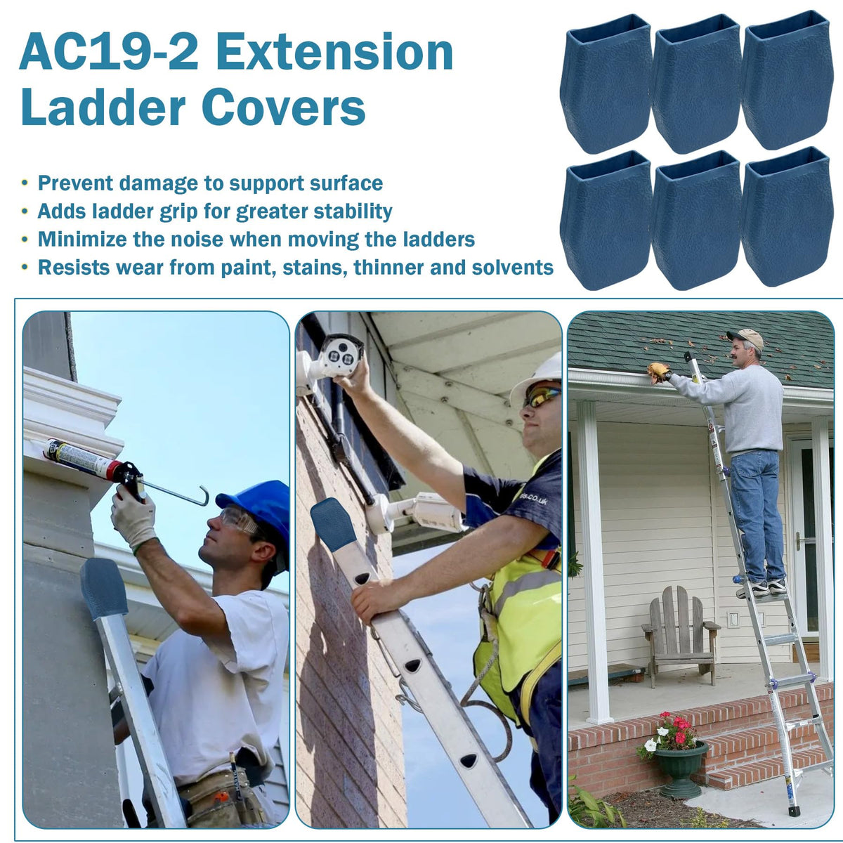 Versatile Superbobi ladder covers suitable for indoor and outdoor work