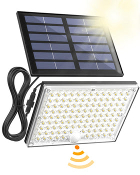 SUPERDANNY 113-LED outdoor flood light for bright yard and entryways