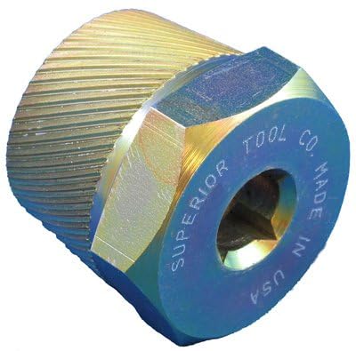 Superior Tool 05255 gold finish provides durable performance on corroded tub drains.