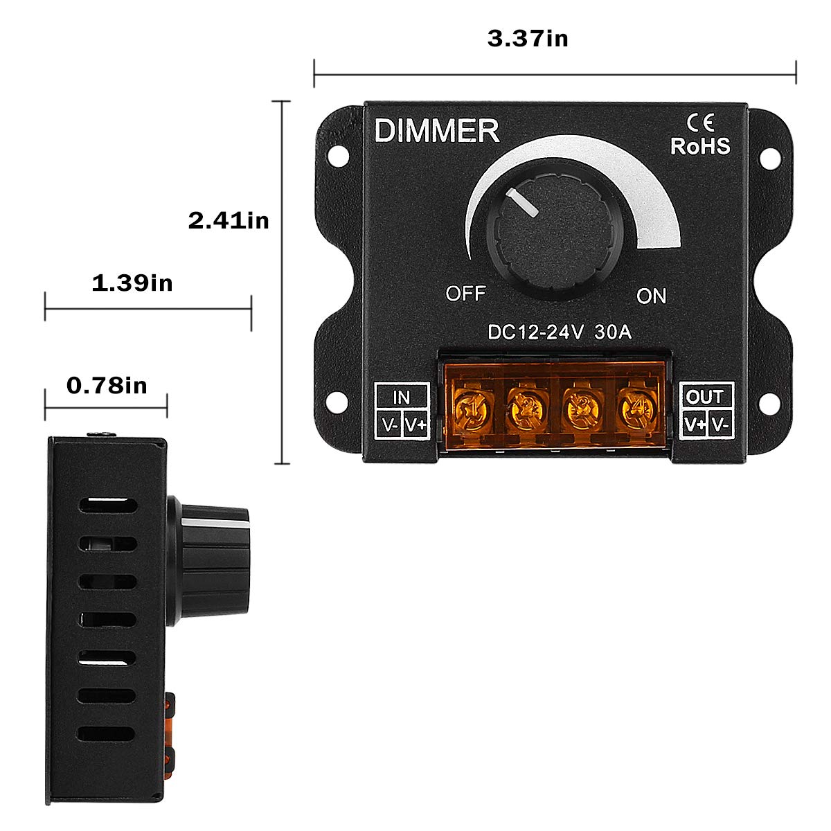SUPERNIGHT two-pack dimmer set provides value for multi-zone installations.