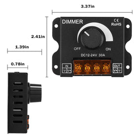SUPERNIGHT two-pack dimmer set provides value for multi-zone installations.