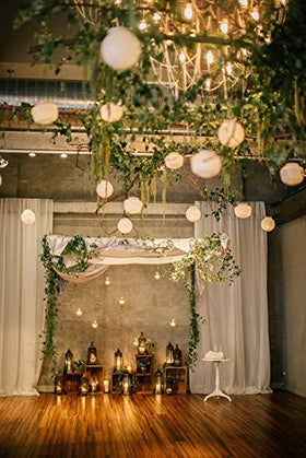 Supla wedding lanterns decor adds romantic, candle-like glow