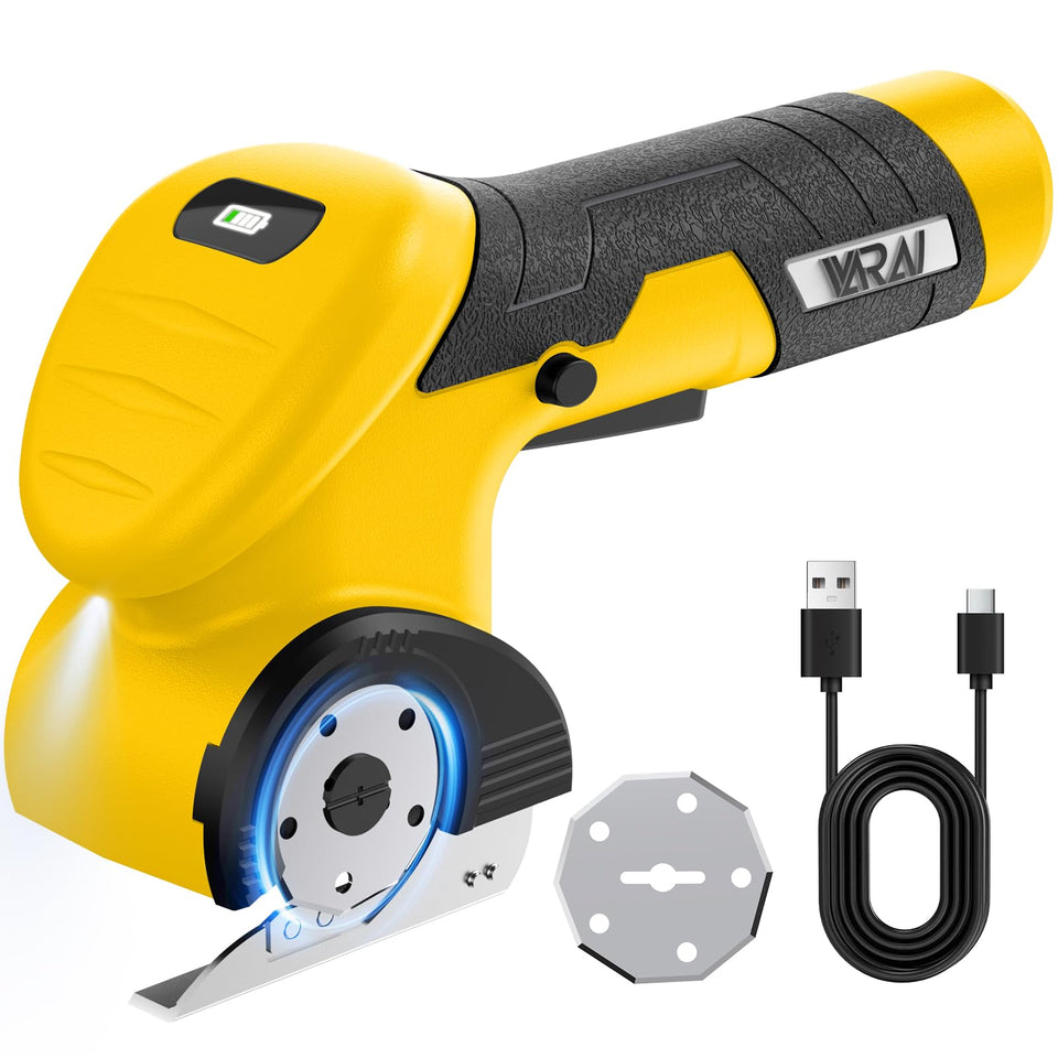 Supleap 2026 cordless scissors cutting fabric for precise sewing projects