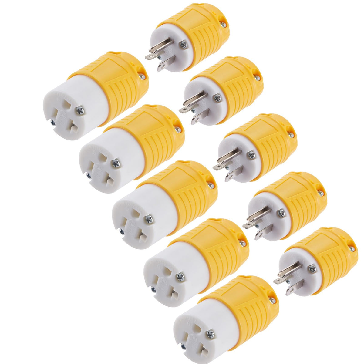 Suplevel extension ends with NEMA 5-20 compatibility for secure, reliable power connections.
