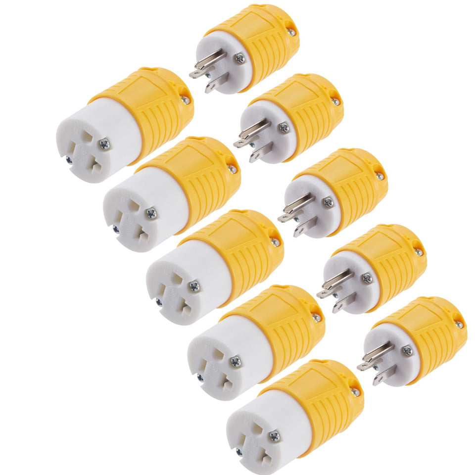 Suplevel extension ends with NEMA 5-20 compatibility for secure, reliable power connections.