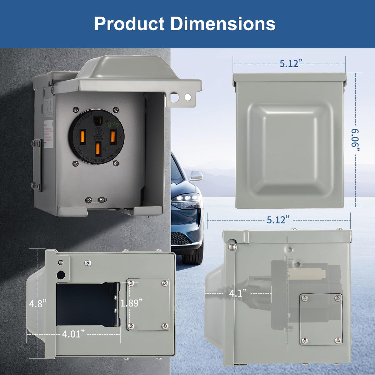 Suplevel lockable door assembly enabling safe, weatherproof operation.