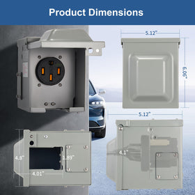 Suplevel lockable door assembly enabling safe, weatherproof operation.