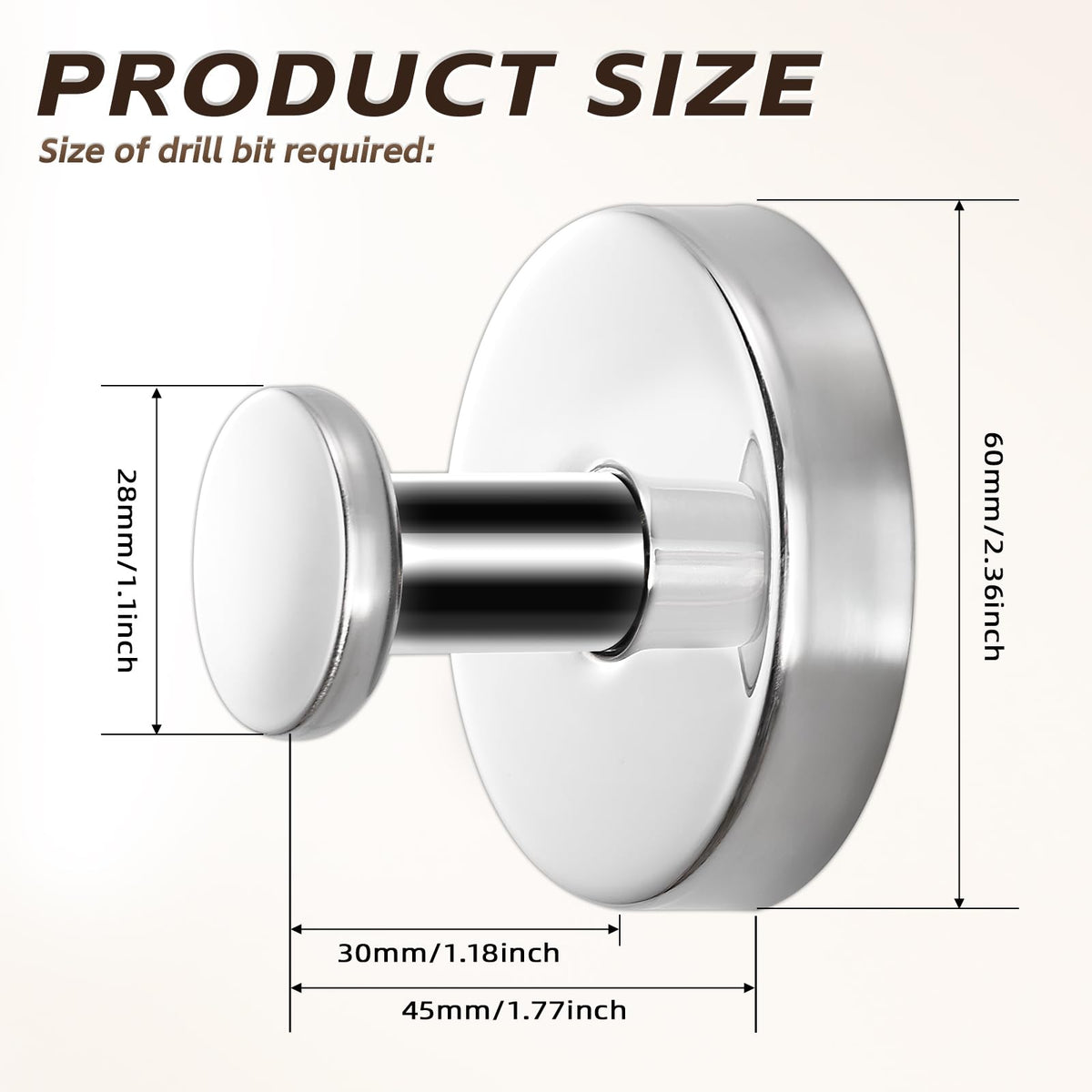 Supopular suction hook keeps towels organized and accessible