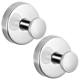 Supopular heavy-duty suction hook holding towels on glass surface