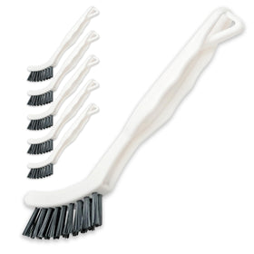 SupplyMaid grout cleaner brush with stiff bristles for tough grime removal.