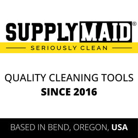 SupplyMaid marble-safe brush for ceramic, granite, and stone surfaces.