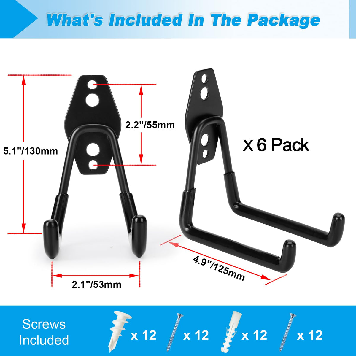 Suprom wall-mount installation demonstrates secure anchors for sturdy garage organization.