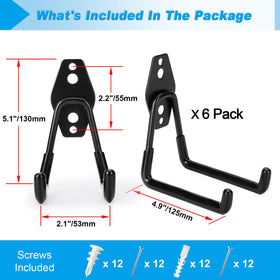 Suprom wall-mount installation demonstrates secure anchors for sturdy garage organization.