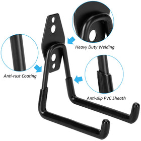 Suprom anti-slip PVC detail provides firmer grip on hanging items.