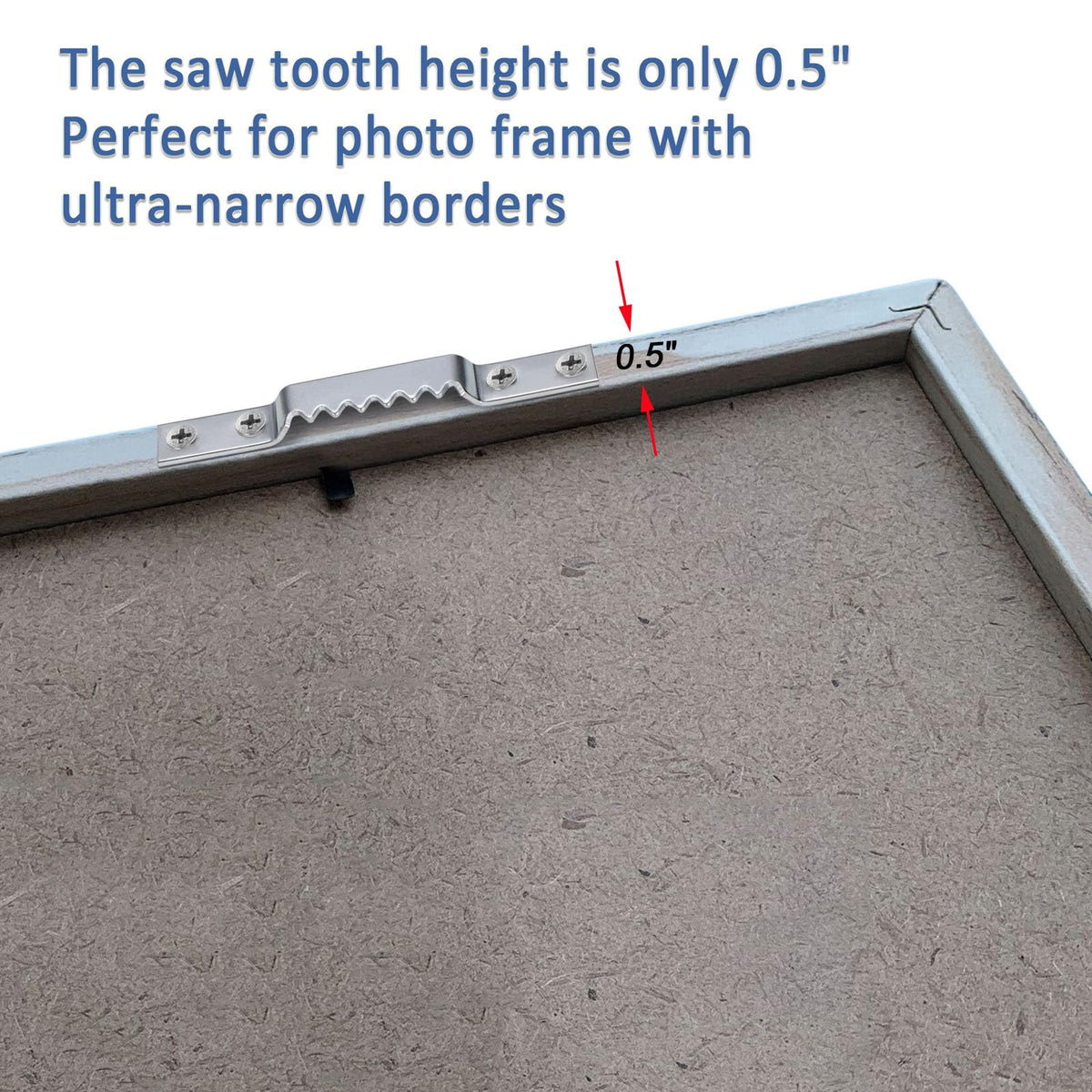 Suprom back panel with four fixing screw holes for stable installation