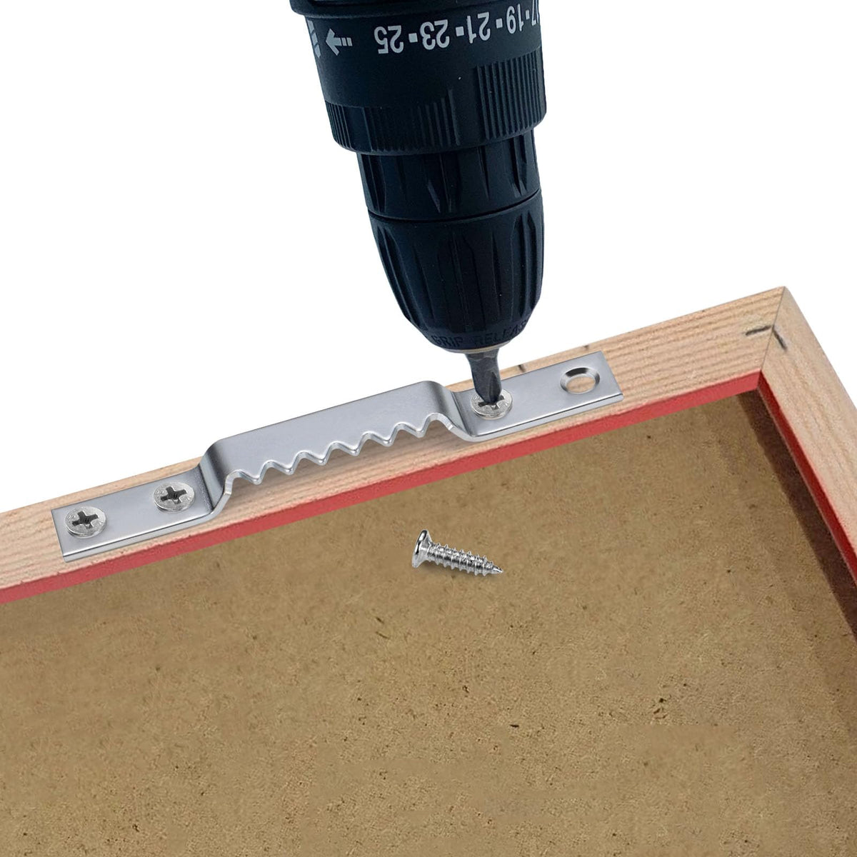 Suprom ultra-narrow border compatibility for photo frames with slim edges
