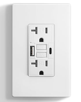 SURAIELEC wall plate mounted for a neat wall finish