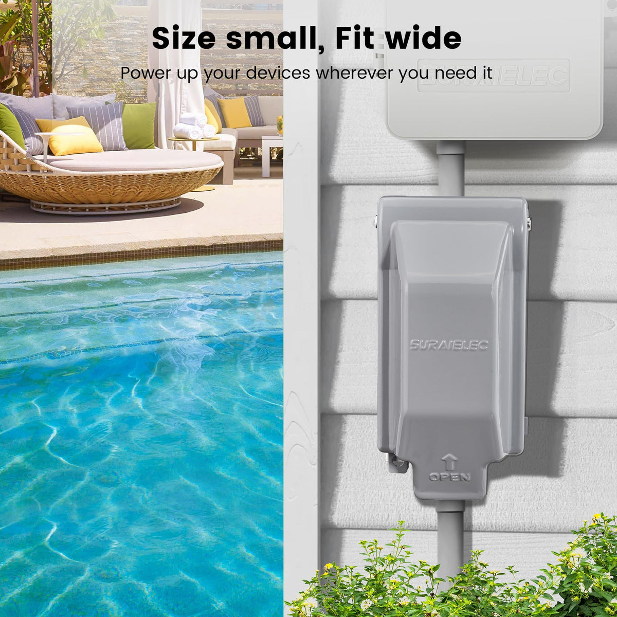 SURAIELEC 3R weatherproof all-metal enclosure detail