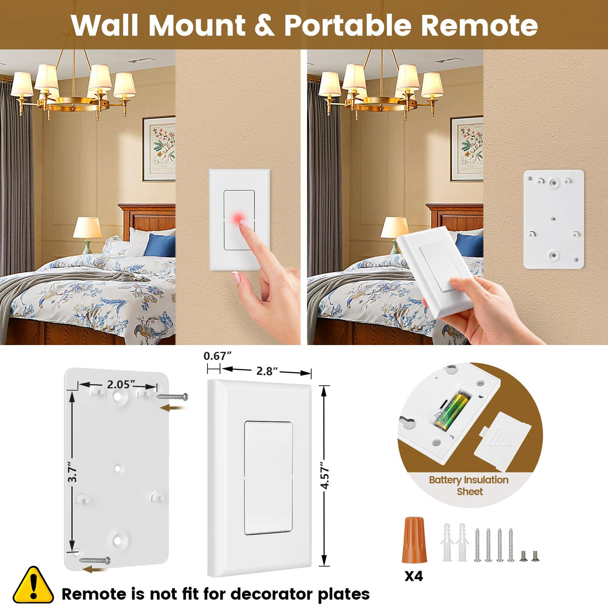 SURAIELEC compatibility with most lamps and bulbs makes retrofitting easier.