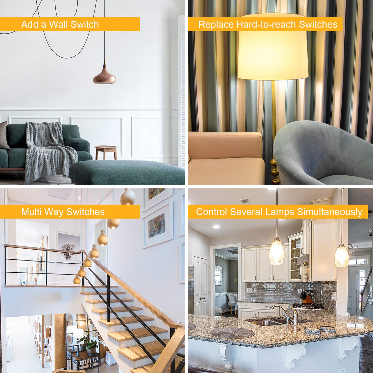 SURAIELEC expandable multiway setup supporting four or five-way lighting control