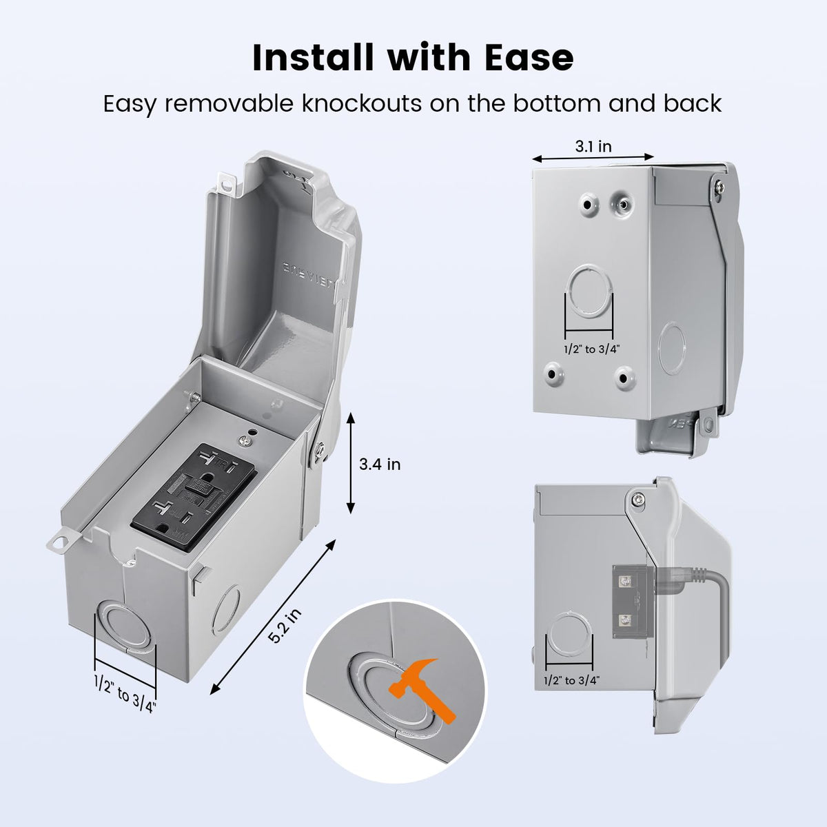 SURAIELEC lockable lid adds outdoor security