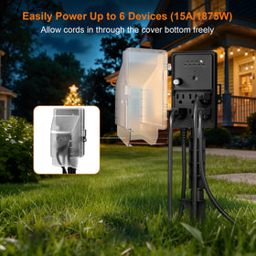 SURAIELEC overload protection and circuit breaker guard against surges during storms.