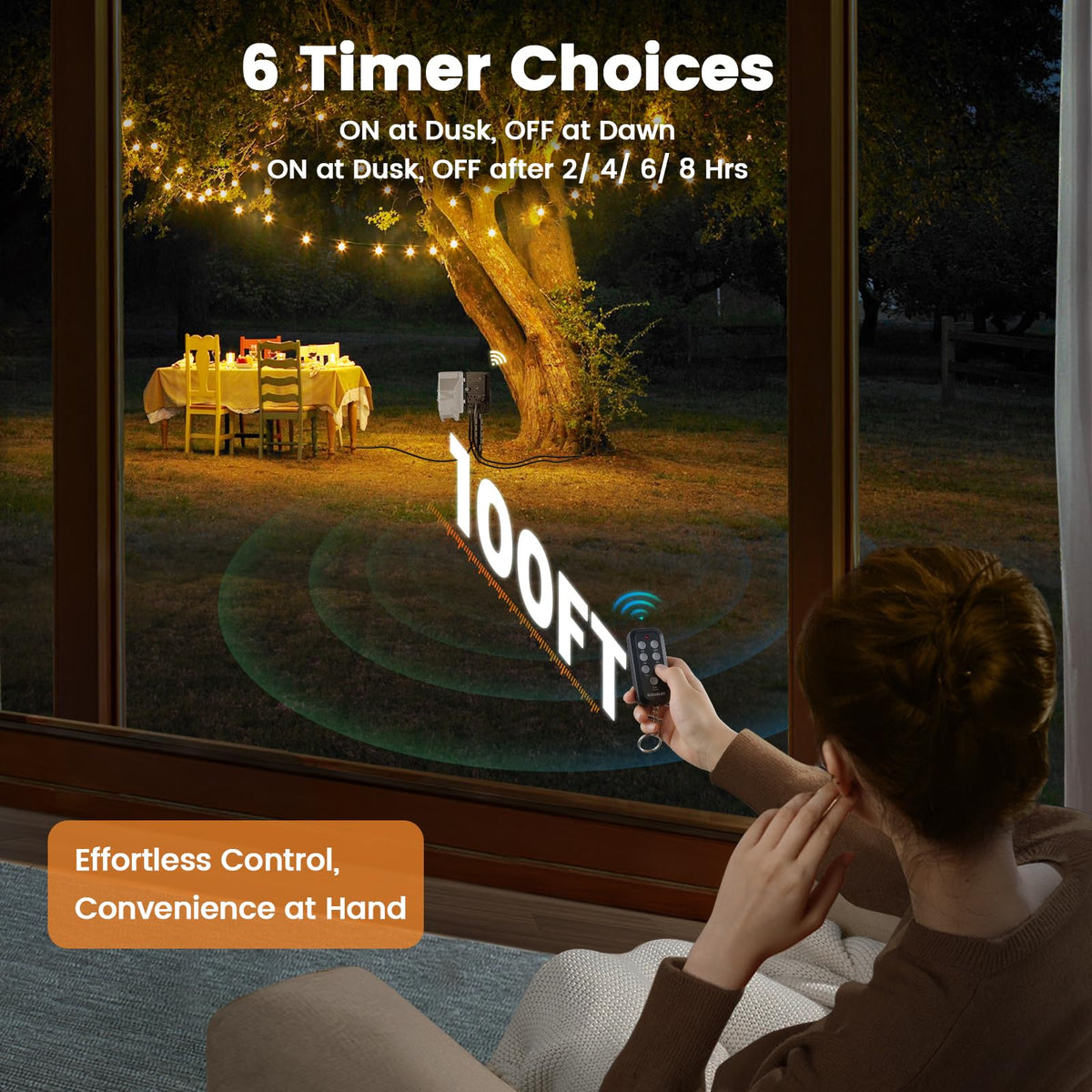 SURAIELEC photocell dusk-to-dawn sensor automates lighting as daylight fades.