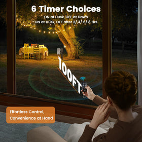 SURAIELEC photocell dusk-to-dawn sensor automates lighting as daylight fades.