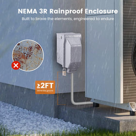 SURAIELEC side knockouts shown for easy wiring access