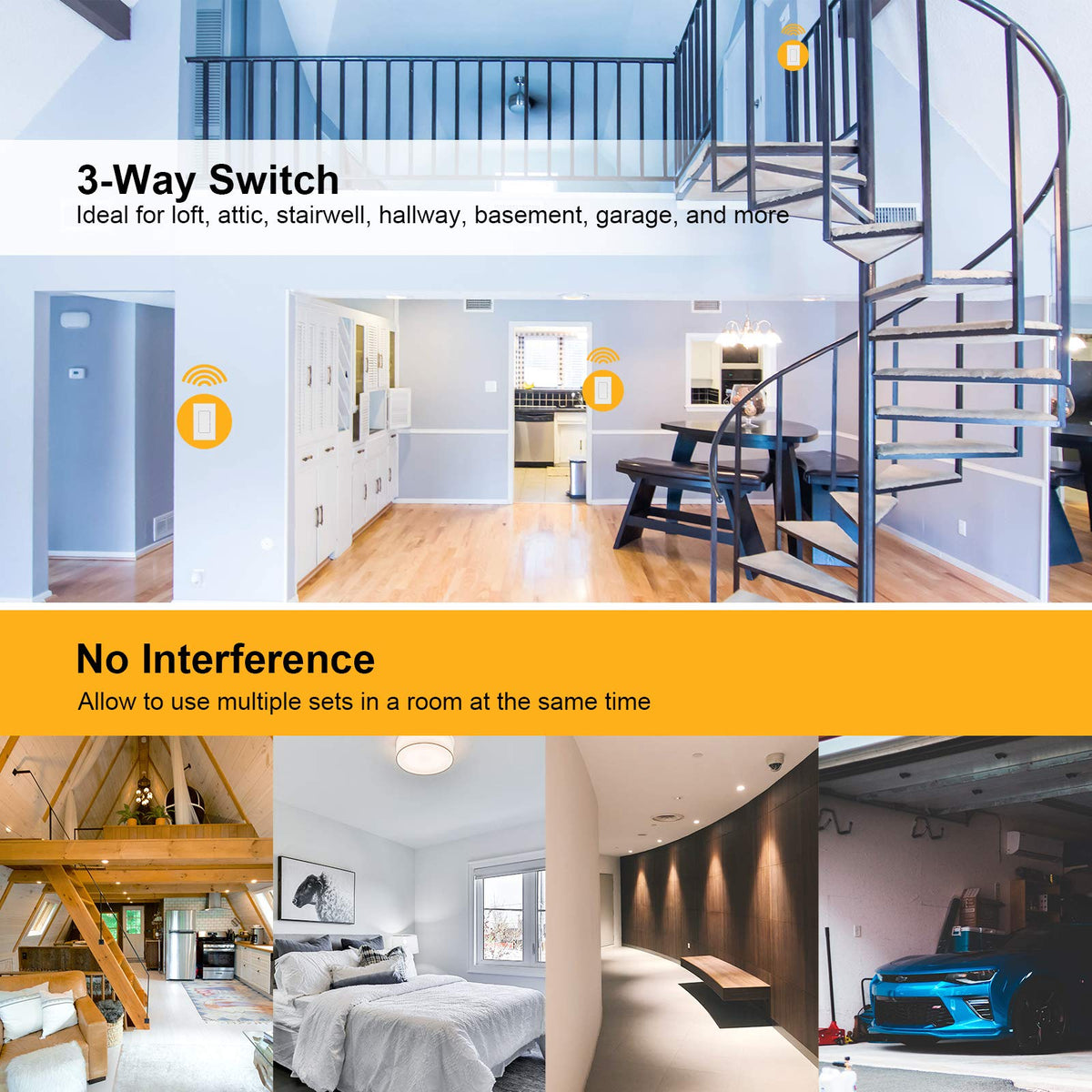 SURAIELEC wall switch mount bracket offering versatile placement for convenient access