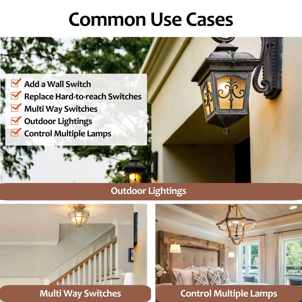 SURAIELEC weatherproof receiver for indoor and outdoor lighting.