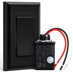 SURAIELEC wireless kit wall switch enables wiring-free light control.