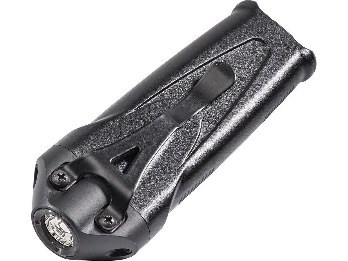 SureFire Stiletto Pocket Light beam in a dark corner for visibility