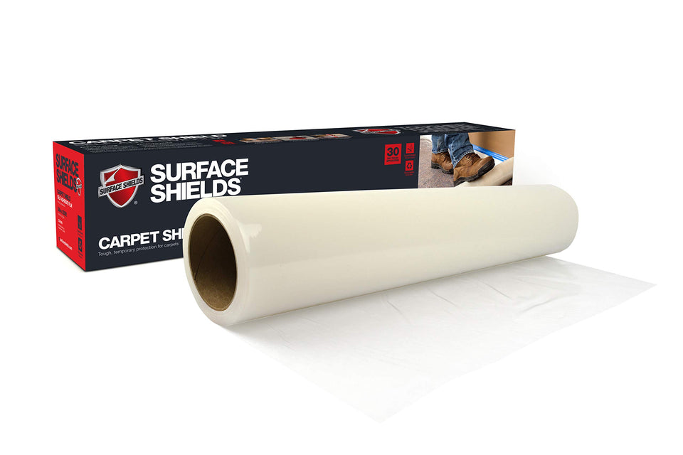 Surface Shields CS24200L carpet shield roll protects carpet during renovations